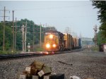 The 15T at twilight with CSX power in the lead